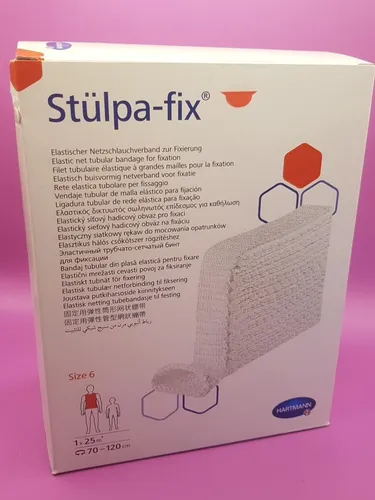 Stülpa-fix Gr. 6 - Verband für optimale Wundversorgung - Arzneimittel - rezeptfrei von PAUL HARTMANN AG, bietet sicheren Halt und Schutz für Wunden, ideal für die schnelle Erstversorgung.