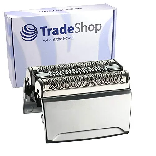 Hochwertiges Kombipack Ersatzscherteil kompatibel mit Braun Series 5 52B, 52S Type 5748, 5749, 5796, 5769 Doppel-Scherfolie Messer Rasierklinge Ersatzteil