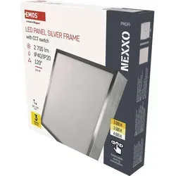 EMOS LED Panel 28,5 W in silber von EMOS