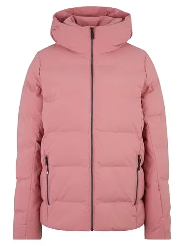 Ziener Damen TRAVA Ski-Jacke | Warm, atmungsaktiv und wasserdicht in Rose Blossom, Größe 42 - Skijacken | Hochwertige Ski-Jacke mit optimalem Komfort für kalte Tage, perfekt für Wintersport und Freizeit.
