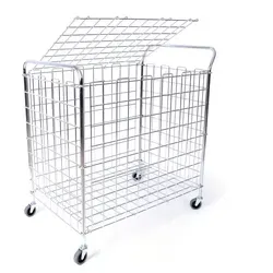 Ballwagen Standard für Sporthallen Gitterwagen Vielzweckwagen Ballbox, fahrbar, Basketball, Fussball, Gymnastikball, Tennisball,Sportball