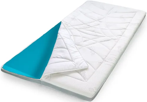Stendebach Topper Softtop Luxus TENCELTM G-Cozy 90x200 und 180x200 cm - Matratzenauflagen mit temperaturausgleichendem Gelschaum, ideal für Allergiker und bietet optimalen Schlafkomfort für alle Schlafpositionen.
