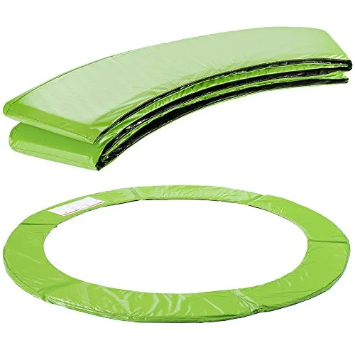 Arebos Trampolin-Randabdeckung Ø 244 cm - Trampolinrandabdeckung aus reißfestem PVC und PE, bietet mit 20 mm dickem EPE-Schaumstoff hervorragenden Schutz vor Verletzungen und ist UV-resistent sowie wasserbeständig.