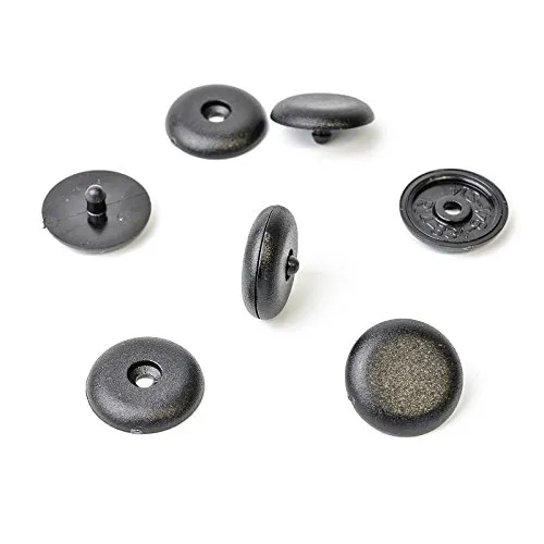 10x Sicherheitsgurt Stopper Universal Knopf Safety Belt Clips in Schwarz Universal | CL-0094+CL-0095