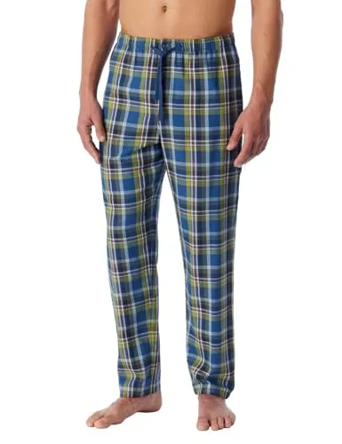 Schiesser Herren Schlafhose lang - Mix + Relax aus Bio-Baumwolle - Komfortable lange Schlafhose für Herren aus hochwertiger Bio-Baumwolle. Ideal für entspannte Nächte und gemütliche Tage zu Hause.