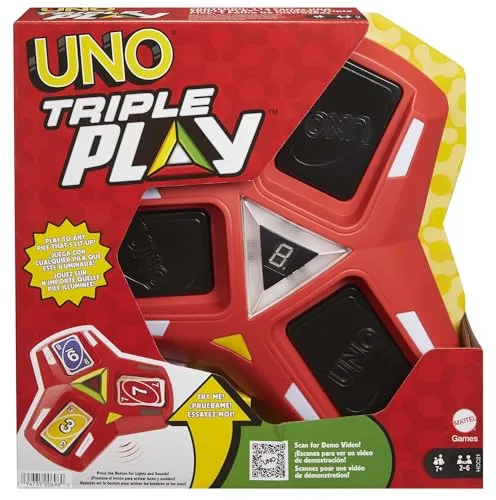 Produktbild MATTEL GAMES UNO Triple Play