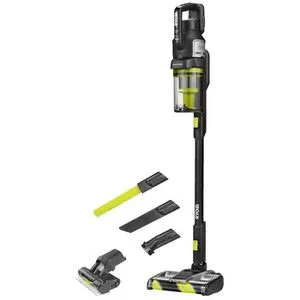 Ryobi RASV18BL-0 Anti-Tangle-Staubsauger - 18 V bürstenlos, maximale Saugeffizienz auf Böden und Teppichen, selbststehendes Design und Anti-Tangle-Bürste für starke Saugleistung