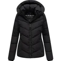 Marikoo Damen Winterjacke Sahnemausii XVI – Stylisch & Funktional - Die Marikoo Winterjacke Sahnemausii XVI vereint urbanen Stil mit praktischer Funktionalität. Winddicht, mit abnehmbarer Kapuze und vielen Taschen für optimalen Komfort und Stauraum – ideal für kalte Tage!