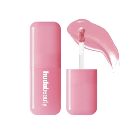 Huda 4,5 ml Bubblegum Rouge - Flüssige Rouge-Formel mit halbmattierendem Finish für einen natürlichen Look. Hypoallergen und ideal für alle Hauttypen, verleiht ein zartes Babyrosa für einen frischen Teint.