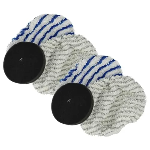 vhbw 6-TLG. Set kompatibel mit Rowenta CLEAN & STEAM RY7535*, RY7517*, Revolution RY7777*, Revolution RY7757* Dampfreiniger