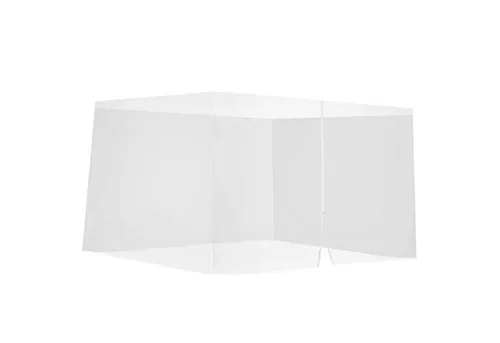 Sekey Moskitonetz Insektenschutz Fliegengitter für Pavillon 3x3m, mit Reißverschluss und Klettbänder