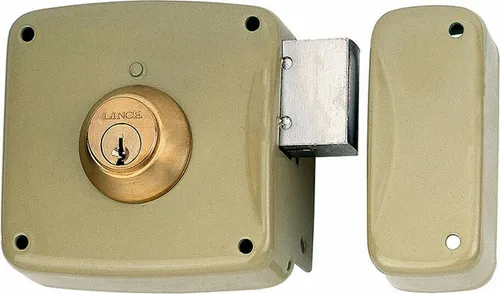 Lince Lock 5124a-95124ahe08d Overlay Stahl Rechts 80 mm
