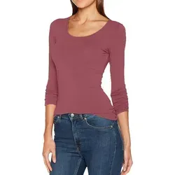 ONLY Langarmshirt Basic Shirt rosa XS (34)