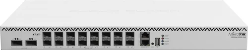 CRS518-16XS-2XQ-RM Switch - 16 Ports Rack-Mountable - Sonstige Netzwerkartikel, leistungsstarker L3 Switch mit 16 x 25 Gigabit SFP28 und 2 x 100 Gigabit QSFP28 für hohe Netzwerkgeschwindigkeit und Flexibilität.