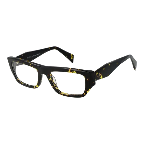 Ana Hickmann HI6287 G21 Damen Brillenfassung 52 - Elegante Brillenfassung für Damen, gefertigt aus hochwertigem Azetat. Der stilvolle rechteckige Rahmen in Schwarz bietet Komfort und passt sich optimal an. Inkl. Original-Etui.