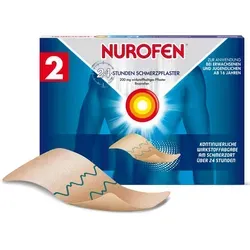 Nurofen 24-Stunden Schmerzpflaster 200mg  - Arzneimittel zur gezielten Schmerzbehandlung, bietet 24 Stunden kontinuierliche Ibuprofen-Freisetzung für schnelle Linderung bei akuten Muskelzerrungen oder Verstauchungen.