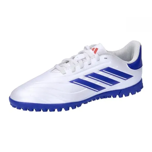 adidas Copa Pure Ii Club Football Boots Turf, Turf-Fußballschuhe, FTWR White/Lucid Blue/solar red,