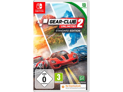 Switch Gear Club Unlimited 2 - Nintendo Switch Spiel, aufregendes Rennabenteuer für die ganze Familie, USK: 0