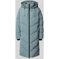 s.Oliver Wollmantel Outdoor-Mantel 44 - Funktionsjacke mit 100% Polyester, wasserabweisend und ideal für kalte Tage, in trendigem Blue Green.