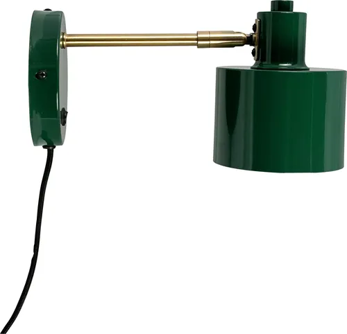 Dyberg Larsen Ocean Wandleuchte Dunkel Grün/Messing in grün von Dyberg Larsen