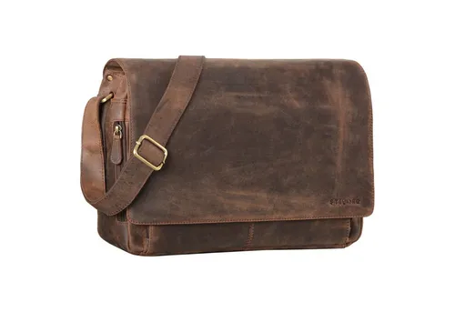 STILORD Vintage Umhängetasche 'Tom' aus Leder