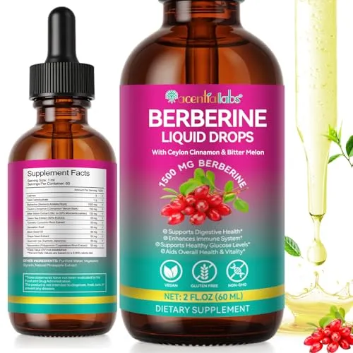 Berberin 1500mg Hochdosiert