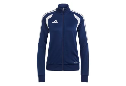 Adidas Tiro 26 League Trainingsjacke Damen - Blau - Stylische Trainingsjacke für das Fußballtraining. Mit atmungsaktiver climacool Technologie und praktischen Reißverschlusstaschen unterstützt sie dich optimal bei deinen Aktivitäten.