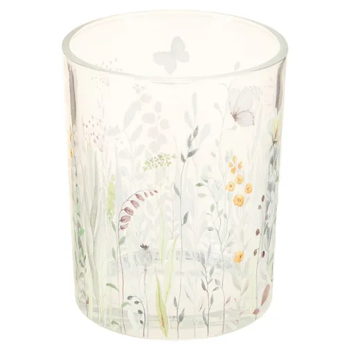 Windlicht Glas Schmetterlingsdesign für stimmungsvolle Wohnideen und