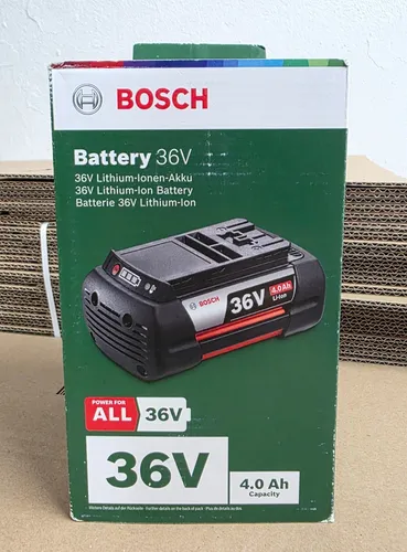 Bosch Home and Garden Lithium-Ionen Akku - 36 Volt System, 4,0 Ah, leistungsstark und schnellladend für maximale Effizienz