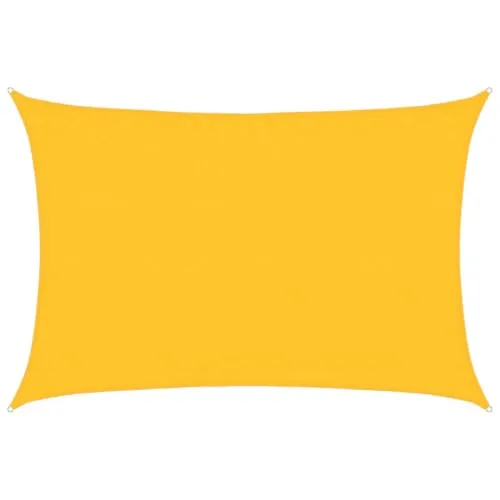 vidaXL Sonnensegel 3,5x5m in gelb von vidaXL