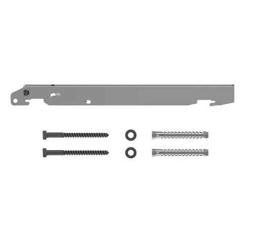 Kermi Schnellmontagekonsolen-set Typ 11-33 Bauhöhe 554mm Wandabstand 30mm Weiß 3. Konsole Ab Baulänge 1800