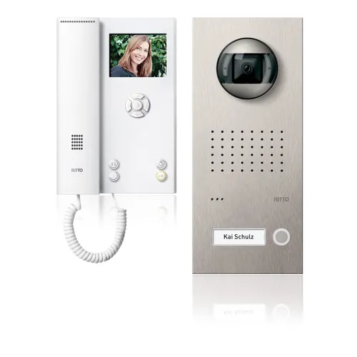 Acero pur Video-Set für 1 Wohneinheit von Ritto