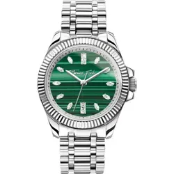 Thomas Sabo Uhr WA0434-201-211 in Silbern - Elegante Damenuhr in Silber, Einheitsgröße, stilvolles Accessoire für jeden Anlass und ideal für modebewusste Frauen.
