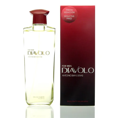 Antonio Banderas Diavolo Man EDT 200ml - Herrenparfüm, intensiver und verführerischer Duft für den modernen Mann, ideal für den täglichen Gebrauch oder besondere Anlässe.
