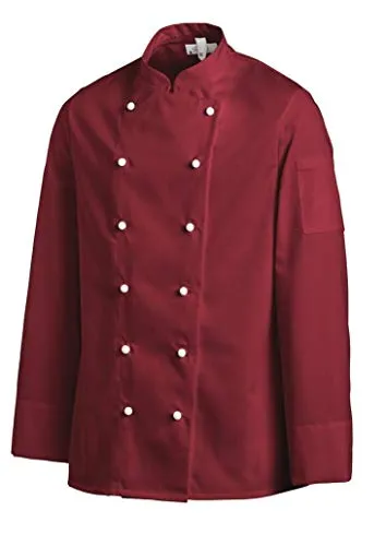 Kochjacke/CLEAN-DRES Farbe bordeaux Größe 60