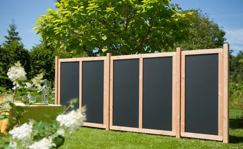 Kiehn-Holz Dichtzaun Set, 3-tlg., 486x180 cm von Kiehn-Holz