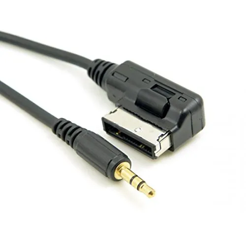 System-S Auto Adapterkabel Stereo 3.5mm Audio Aux Kabel für Media Interface