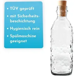 SODABÄR Glasflasche 0,75 l mit Bajonettverschluss