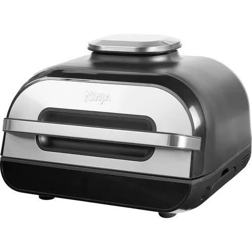 Ninja Heißluftfritteuse AG551EU Foodi Grill Max - Multifunktionale Heißluftfritteuse mit 6 Kochfunktionen für perfekte Grill- und Kochresultate