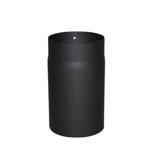 Ofenrohr Senotherm hitzebeständig einbrennlackiertes Rauchrohr Ø 15 x 25 cm - Aschesauger, hitzebeständig und langlebig, ideal für sichere Anschlüsse von Öfen.