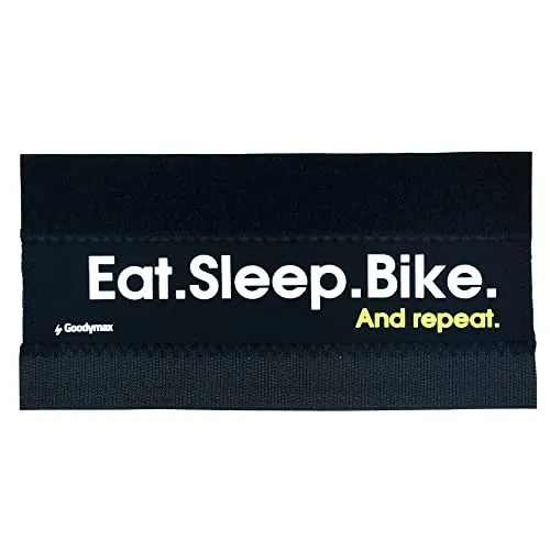 Goodymax® Kettenstrebenschutz Eat. Sleep. Bike. - Fahrrad Bike Kette Schutz Chain Guard