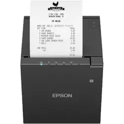 Epson TM-m30III Bondrucker - Thermodrucker mit 8 Punkte/mm (203dpi), Cutter und vielseitigen Anschlussmöglichkeiten (USB, USB-C, Ethernet) – ideal für Gastronomie und Einzelhandel.
