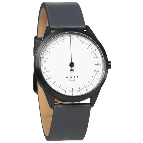 Mast Milano - A24-BK402M.WH.15I - Armbanduhr - Einzeigeruhr - Unisex - Quarz - C