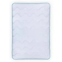 Enris 4-Jahreszeiten-Steppdecke 220x240cm inkl. Kissen - Weiß - Vielseitiges 2-teiliges Steppdecken-Set für jede Jahreszeit! Maschinenwaschbar und temperaturregulierend für höchsten Schlafkomfort. Ideal für Sommer und Winter.