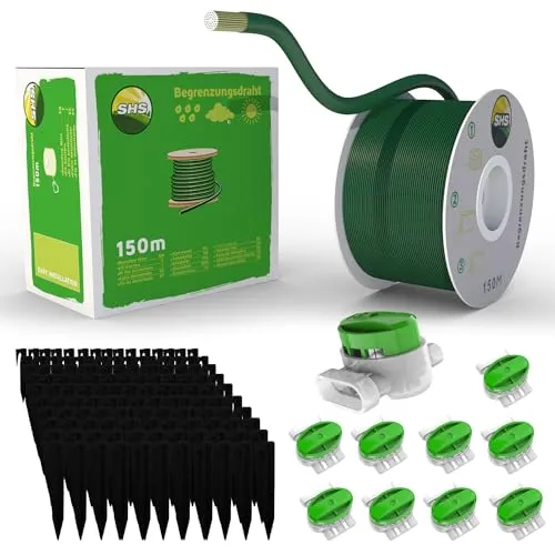 150m Begrenzungskabel Set für Mähroboter von RASENFREUND