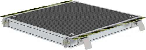 Munk Gleispodest starr GFK Gitterrost von MUNK Günzburger Steigtechnik