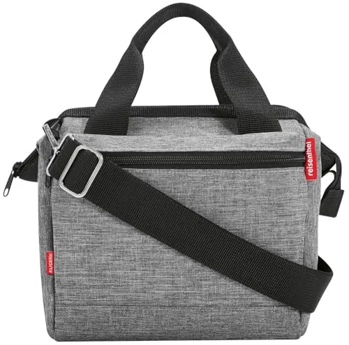 Norco Unisex – Erwachsene Klickfix Roomy Lenkertasche, Grau, 24x22x13cm - Fahrradtasche mit Tragegriff und Schultergurt, ideal für sichere Aufbewahrung von Asista Teilen während der Fahrt.