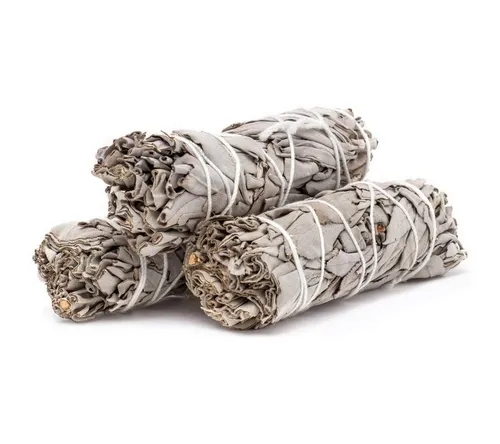 LAVISA Räucherkegel Weißer Salbei Premium, Abalone Muschel, Palo Santo, Salbei Räucher Smudge Abalone White Sage