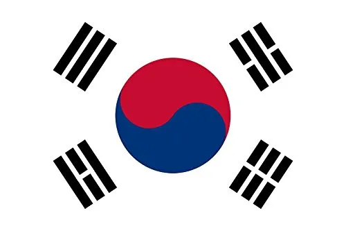 Werbetechnik Sotirios Papoutsis 2X Auto Aufkleber SÜDKOREA