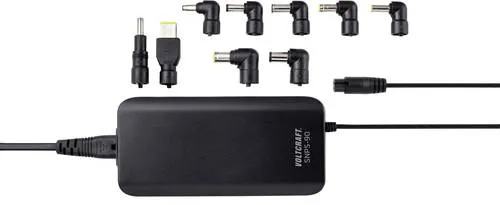 VOLTCRAFT SNPS-90 Notebook-Netzteil 89.9W - Notebook-Netzteil mit 89,9W Leistung, kompakt und leicht, ideal für unterwegs und sicheres Laden.